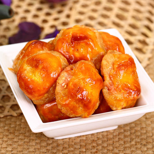 咀香园鸡仔饼 广州老字号美食广东特产正宗小凤饼手信礼盒铁罐装 商品图3