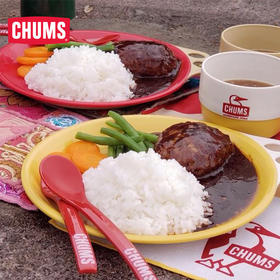 CHUMS/洽洽鸟 高颜值露营装备户外餐盘子圆形耐用CH62-1731