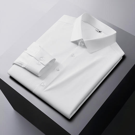 秒【新款DDP】大码三防衬衫防水防油防污加肥加大长袖衬衫大号衬衣 商品图1