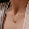 北京仓｜Louise Damas-Gyptis Pendant-雕刻 金色 项链［法国设计师］ 商品缩略图1