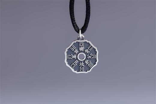 矩德泉坊 纯银手作   山鬼八边形（1.7厘米挂扣版）708 商品图1