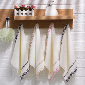 「买1送1！9.9元包邮」纯棉方巾大方巾祥云家用柔软洗脸吸水小毛巾宝宝儿童方巾居家布艺