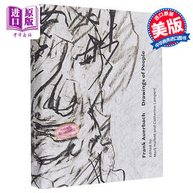 【中商原版】Frank Auerbach Drawings Of People 进口艺术 弗兰克·奥尔巴赫：人物素描 Yale