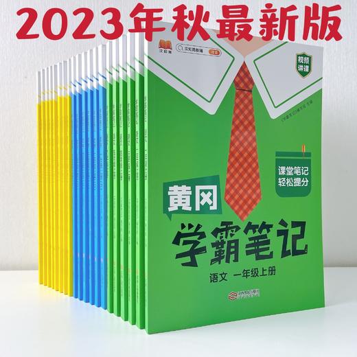 【2023秋 上册】黄冈学霸笔记上册 小学1-6年级语数英全套 商品图1