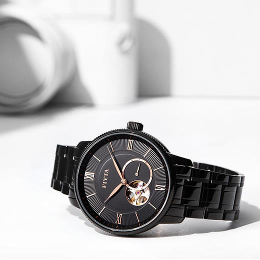 飞亚达摄影师系列男士机械表钢带防水 商品图2