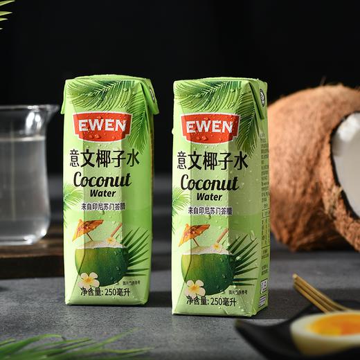 苏门答腊进口意文NFC100%纯椰子水250ml*24盒 商品图3