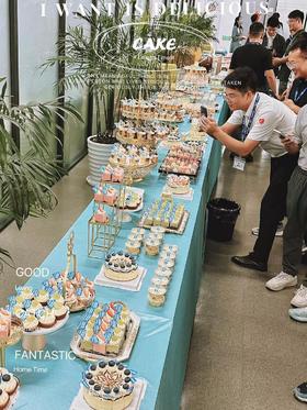 「德赛西威惠南」茶歇会议甜品台案例