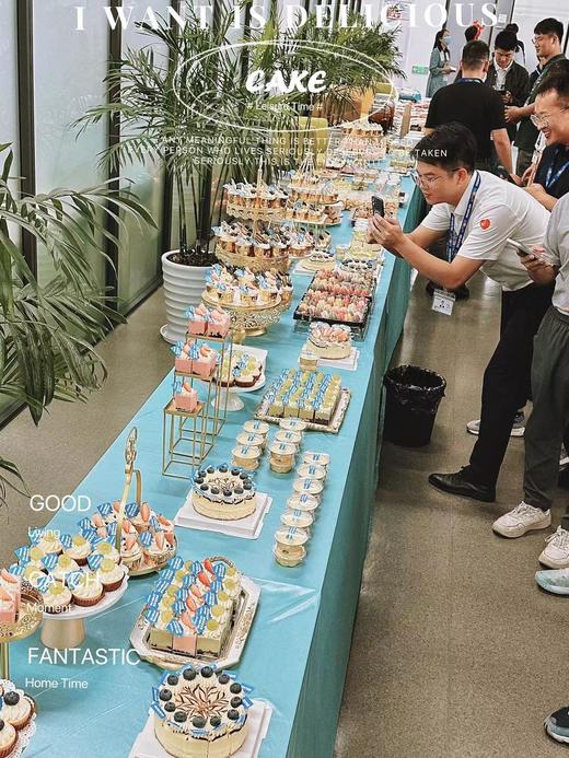 「德赛西威惠南」茶歇会议甜品台案例 商品图0
