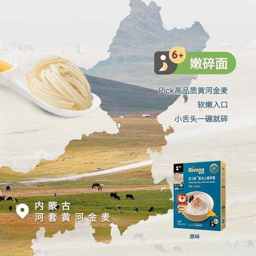 禾泱泱幼儿面条 高铁高钙含锌宝宝无添加盐营养面食 系列 商品图7