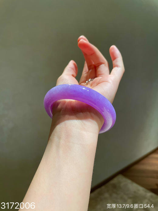 冰艳紫手镯【3172006】圈口54.4~具体价格微信咨询 商品图7
