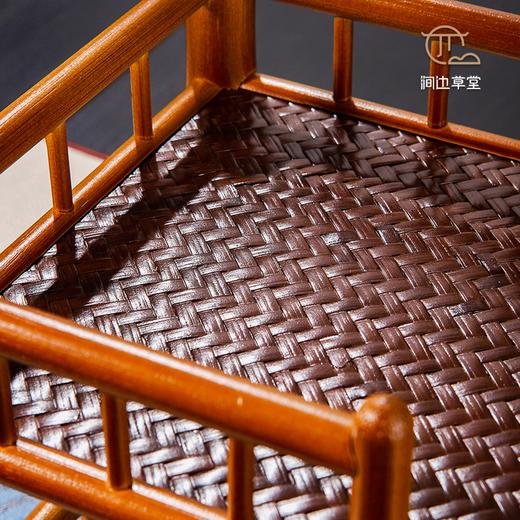 七巧·楠竹双层围栏壶架杯架 商品图3