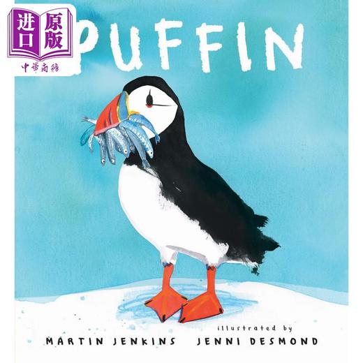 【中商原版】Martin Jenkins: Puffin 海雀 英文原版 进口图书 儿童科普绘本 动物图画书 儿童百科知识图书 精品童书英文绘本 商品图0