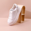 Safiya/索菲娅2023秋季新品潮流贝壳头休闲百搭松糕厚底小白鞋 SF33112425 商品缩略图0