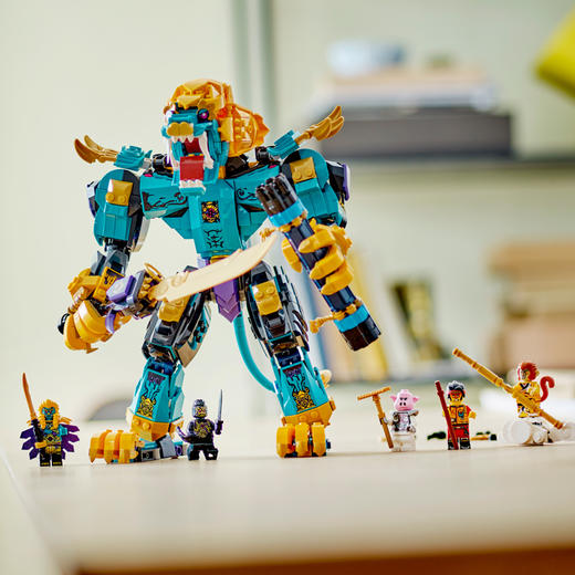 乐高积木 L80048乐高悟空小侠狮王战斗机甲 商品图1