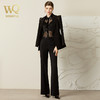 2023年春季新款英伦风洋气时尚套装黑色气质设计感时尚西服套裤女 商品缩略图4