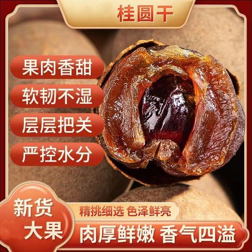 【桂圆中的霸王！8A桂圆龙眼干】香甜可口甜而不腻，口感鲜美营养丰富，核小细嫩肉质鲜嫩，颗粒饱满晶莹剔透，桂圆干新货博白特产桂圆干手选龙眼肉健康 商品图0