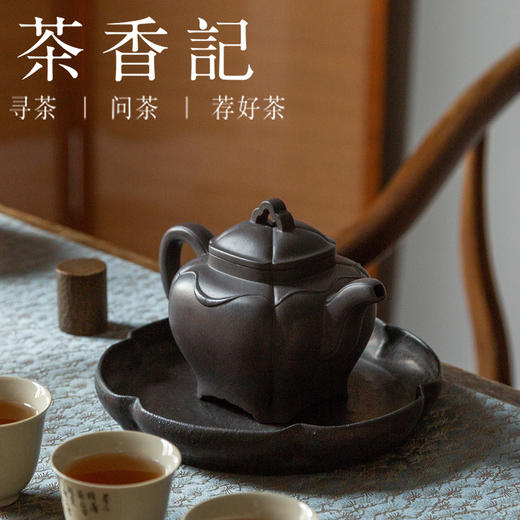 茶香记 许冰 天青泥玉带凤蝶全手紫砂壶 气质拙雅 端庄秀丽 刚柔并济 商品图4