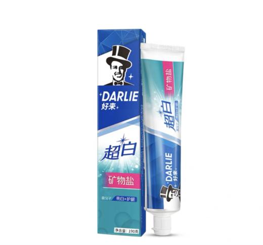 好来超白矿物盐牙膏140g 商品图0