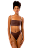 MAYGEL CORONEL- LEDA Bikini - Brown - 泳衣 - 棕色 商品缩略图0