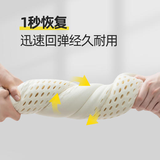【拍1发2】我享我家 泰国天然乳胶枕头枕芯护颈椎助睡眠 商品图1