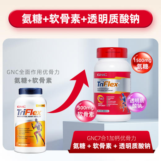 GNC7合1加钙优骨力氨糖软骨素 商品图2