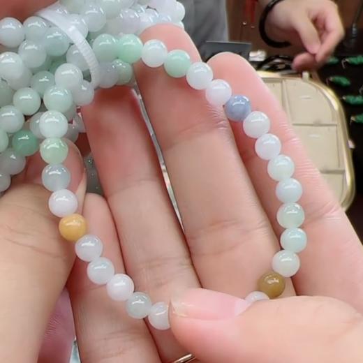 翡翠单圈手串-多样圆珠 商品图0