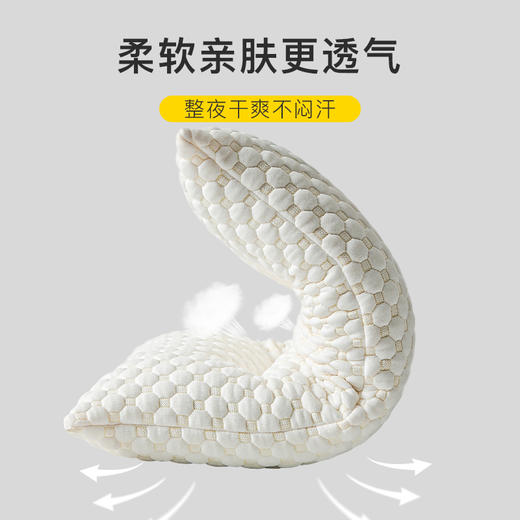 儿童枕头3-6岁以上夏季凉感豆豆2宝宝1幼儿园小学生7专用防螨枕芯 商品图1