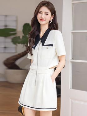 法式小众设计感，修身显瘦连体裤HR-QSLG2346