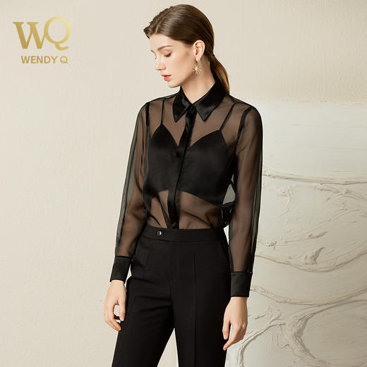 2023年春季新款英伦风洋气时尚套装黑色气质设计感时尚西服套裤女 商品图2