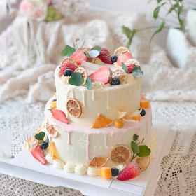 【甜蜜一夏】夏日小清新水果生日蛋糕
