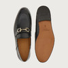 【二】FERRAGAMO 菲拉格慕 男士GANCINI扣饰乐福鞋 黑色 758410 商品缩略图3