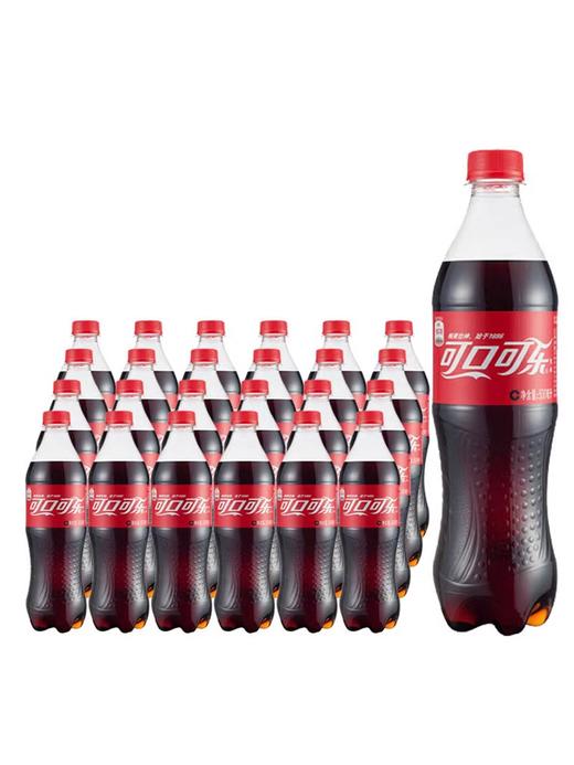 可口可乐出品500ml*24瓶装碳酸饮料汽水清爽可口含糖夏季饮品整箱 商品图3
