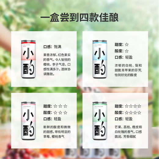 西鸽小酌4支混合装 商品图4