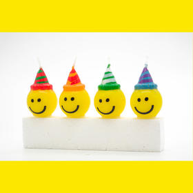 笑脸蜡烛（一套4个）