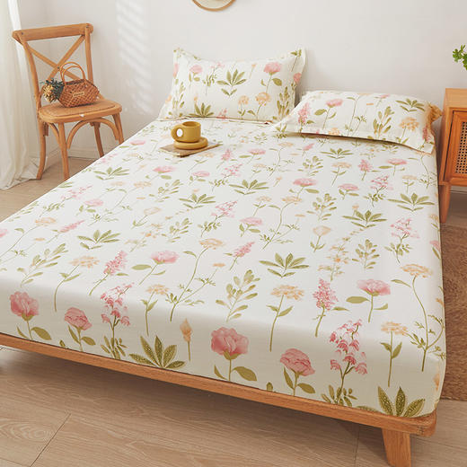 床笠单件四季通用款床罩单件席梦思床盖保护垫透气防尘床垫保护套 商品图1