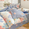ins床上用品四件套纯水洗棉床单全被套三件套学生宿舍单双人租房 商品缩略图1