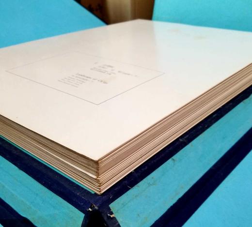 《李朝绘画》，4开巨册，4函套装，散叶装，知识产业社1974年一版一印，售价2480元。只有一套。外包装有破损，如图，内页完好。品相85-9品。 商品图6