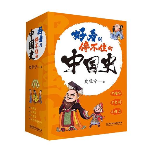 好看到停不住的中国史 全4册 史壮宁 著 历史 商品图4