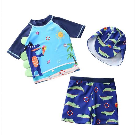 夏321-2男小童分体泳衣A230606（码数100-120） 商品图0