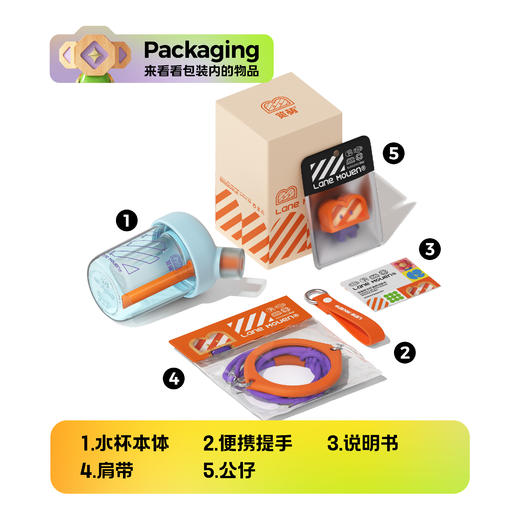 览萌奇趣吸管杯 商品图4