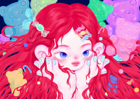 池帕锣palooo | 白卡画