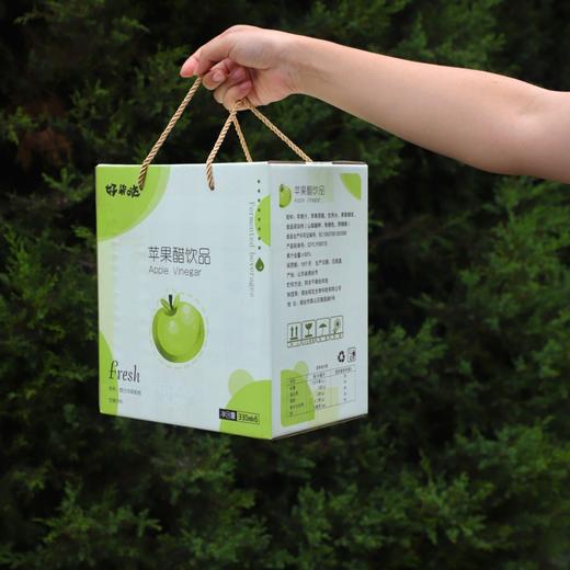 正宗🍎烟台苹果酿造的苹果醋 果汁含量≥50%  果香浓郁，清爽解腻，营养丰富， 商品图1