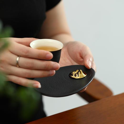 八马信记号|茶具 信记号黑金盖碗套组TZC159 商品图5