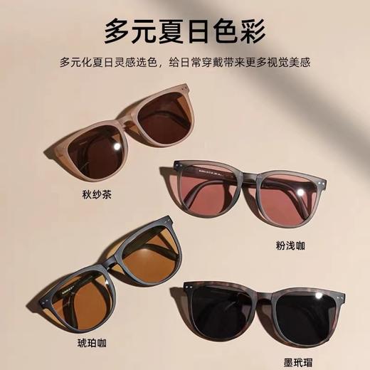 【超轻可折叠】KAIXIANG可折叠墨镜 滤光护眼 阻隔紫外线 加赠墨镜包 轻松出行 商品图2