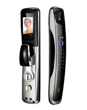 智慧匠心 新华二号纳米黑智能锁（猫眼款）