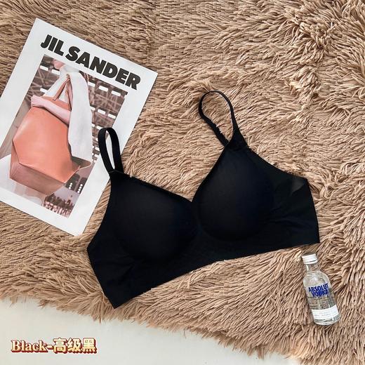 【裸感天花板 • 养护轻薄内衣 】薄款设计感无痕内衣女，可拆卸，无痕设计，舒适贴合，无钢圈，聚拢文胸，夏季凉感透气上托胸罩！ 商品图9