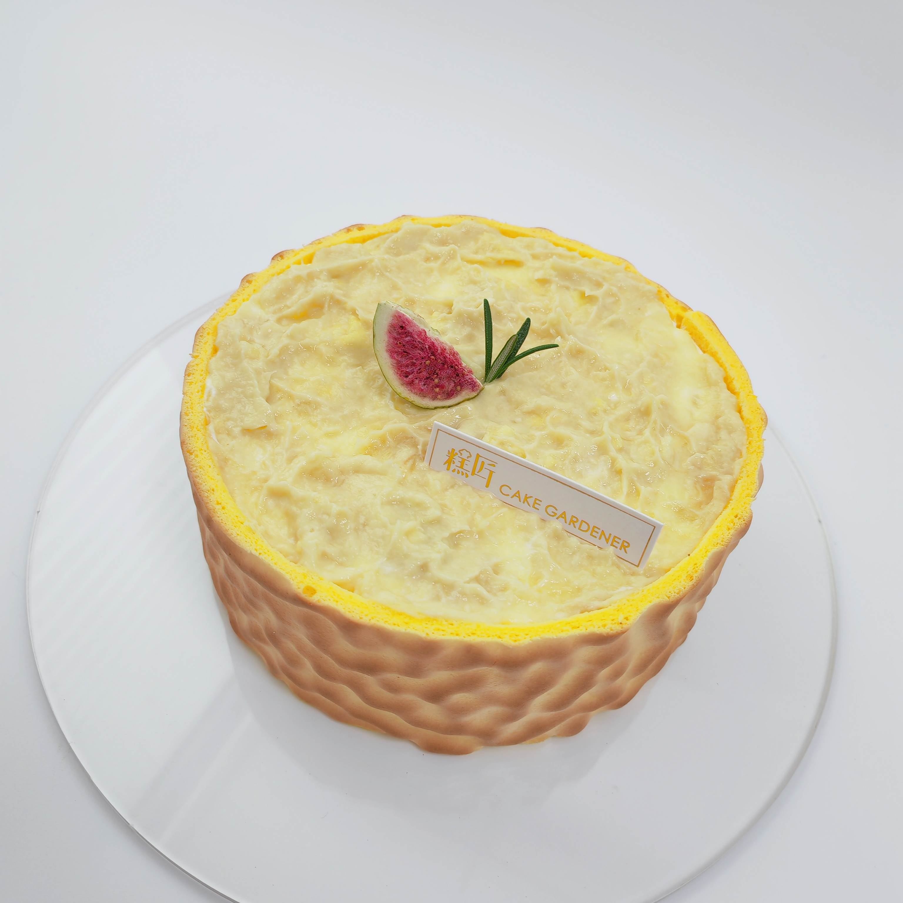 虎皮榴莲（奶油戚风蛋糕）