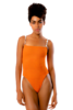 Maygel Coronel - Kala One Piece - Orange Texture - 泳衣 - 橙色 商品缩略图1