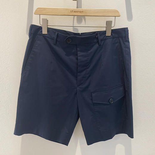 PRADA 普拉达 男士休闲短裤 蓝色 SPF90 1KLZ F0021 商品图0