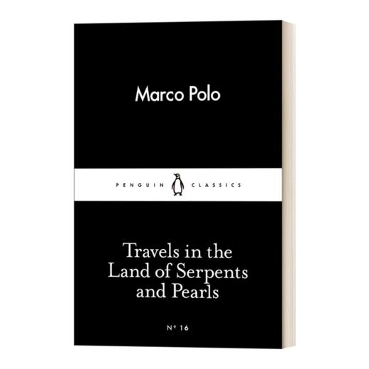英文原版 Travels in the Land of Serpents and Pearls 马可·波罗 蛇地之旅 小黑书 英文版 进口英语原版书籍 商品图1